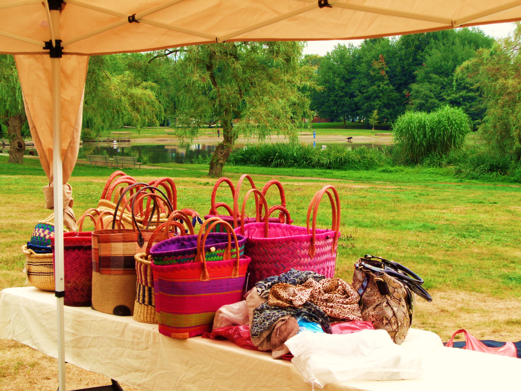 Festival market stall